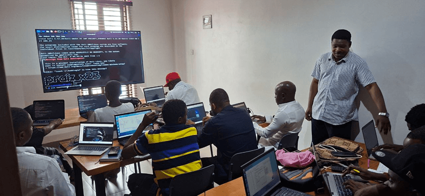 a cybersecurity cc class at early code institute