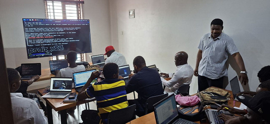 a cybersecurity cc class at early code institute