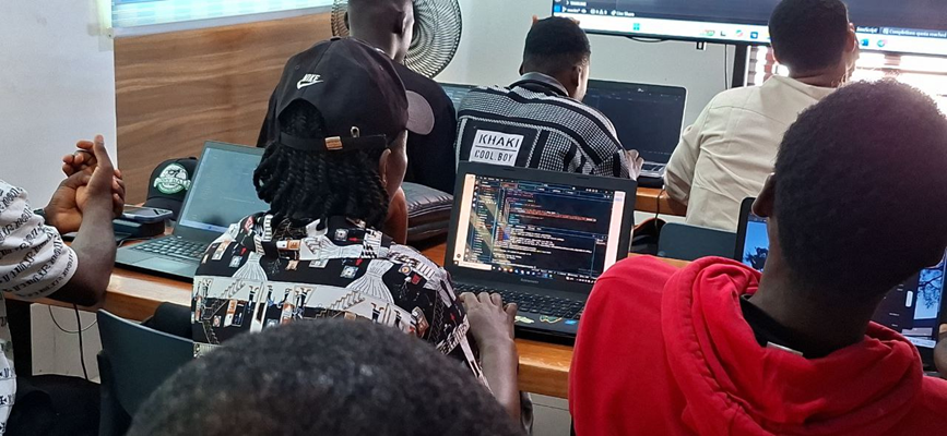 a networking (LAN) class at early code institute